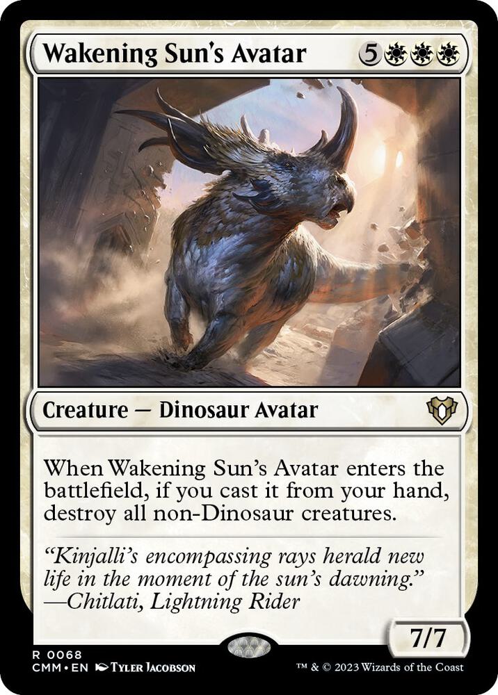 Wakening Sun's Avatar [Commander Masters] 68