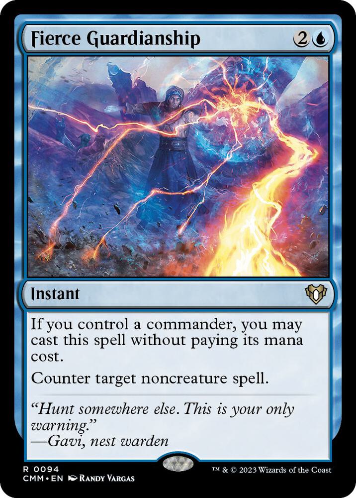 Fierce Guardianship [Commander Masters] 94