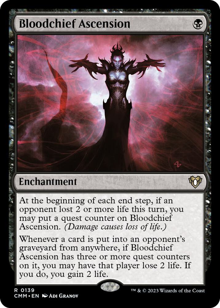 Bloodchief Ascension [Commander Masters] 139