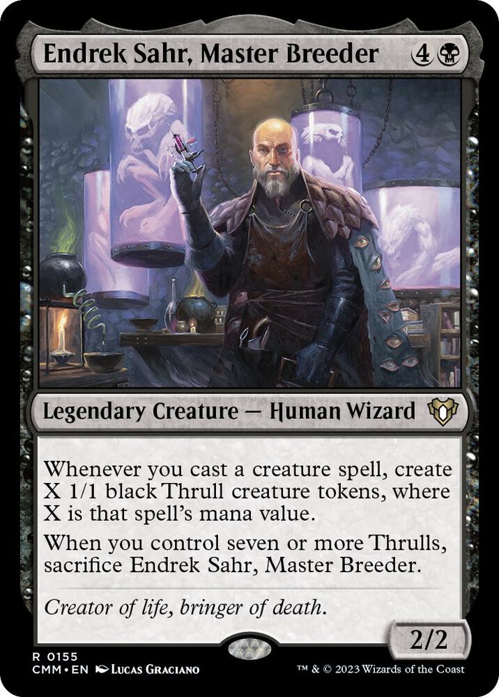 Endrek Sahr, Master Breeder [Commander Masters] 155