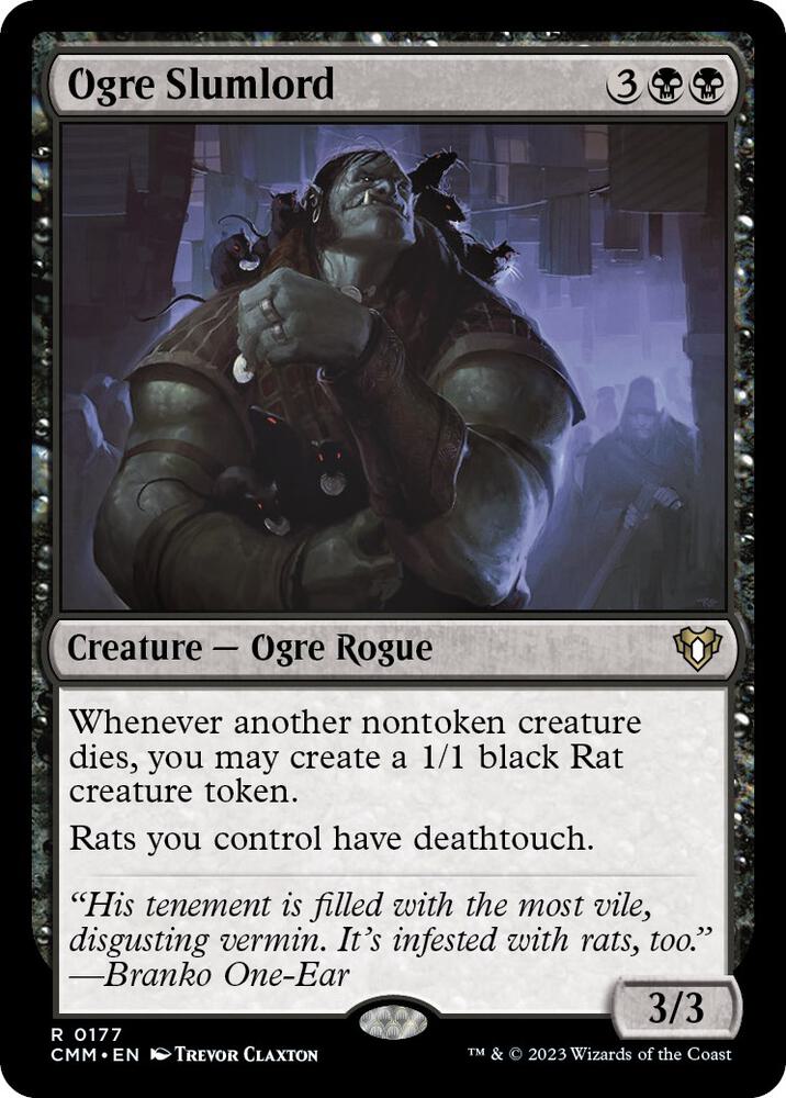 Ogre Slumlord [Commander Masters] 177