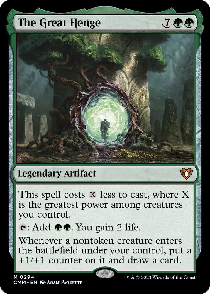 The Great Henge [Commander Masters] 294
