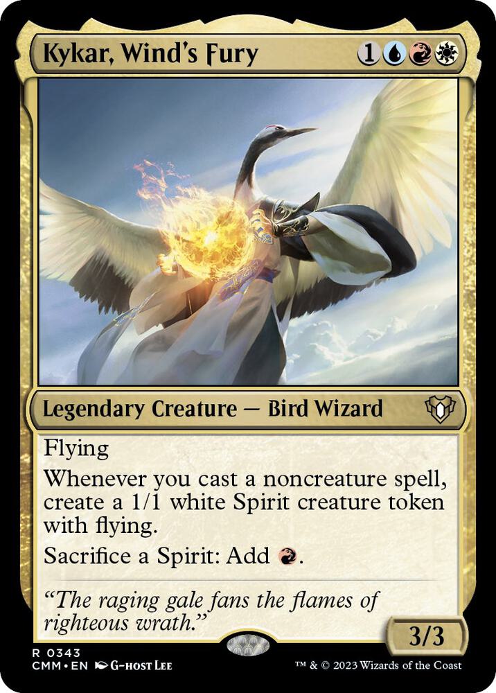 Kykar, Wind's Fury [Commander Masters] 343