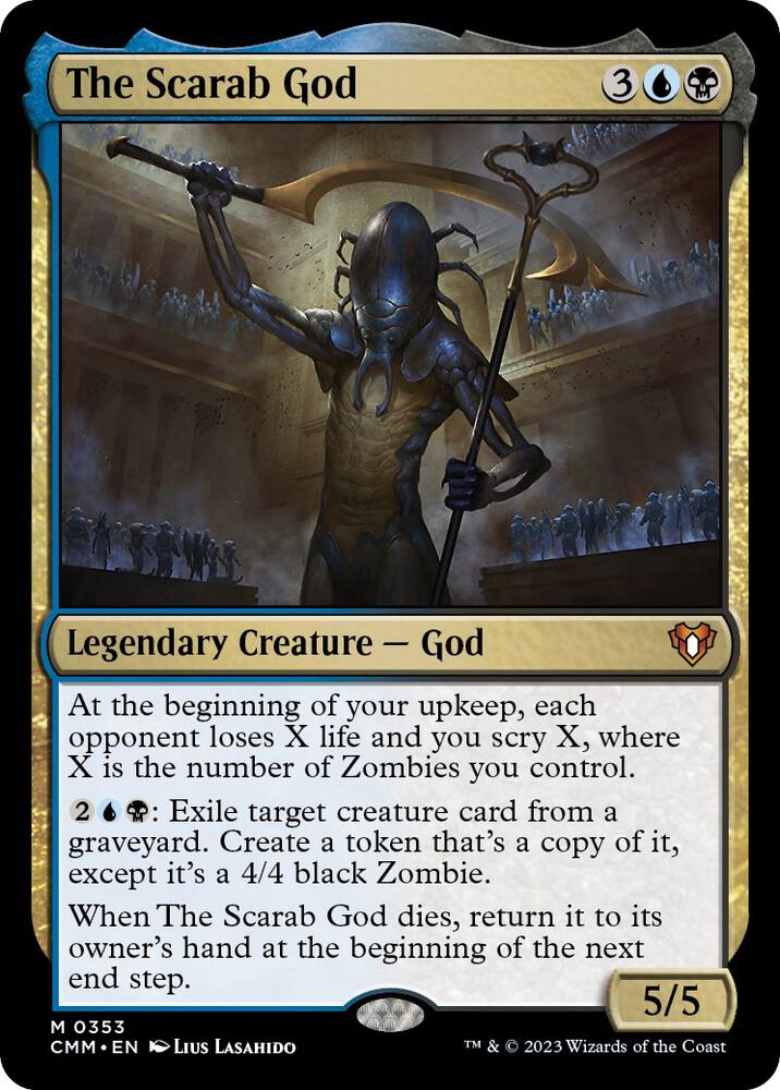 The Scarab God [Commander Masters] 353