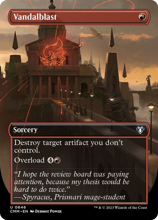 Vandalblast (Borderless) [Commander Masters] 646