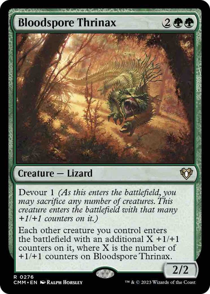 Bloodspore Thrinax [Commander Masters] 276