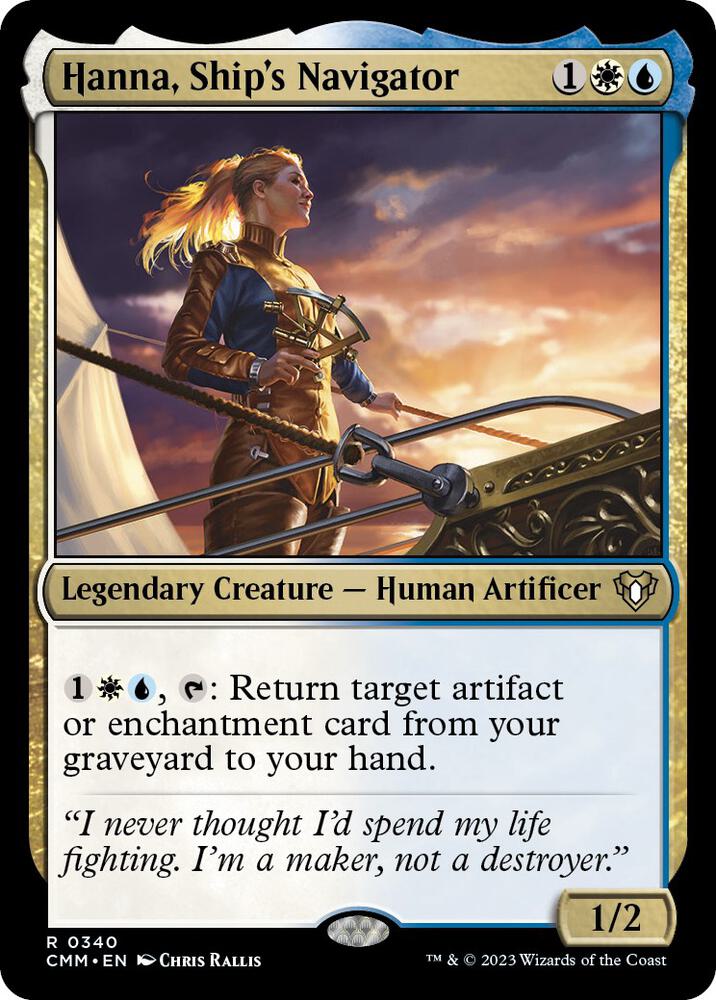 Hanna, Ship's Navigator [Commander Masters] 340