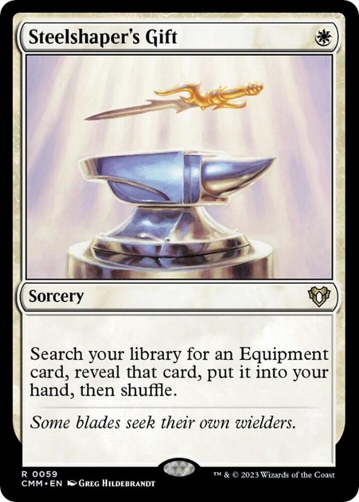 Steelshaper's Gift [Commander Masters] 59