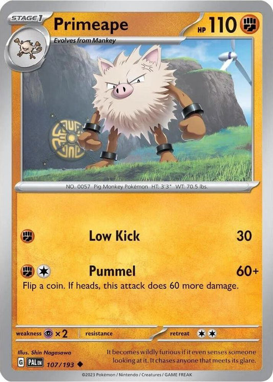 Primeape - 107/193 (Cosmos Holo) [Miscellaneous Cards & Products] 107/193