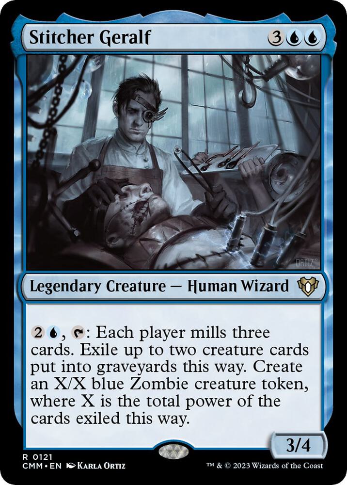 Stitcher Geralf [Commander Masters] 121