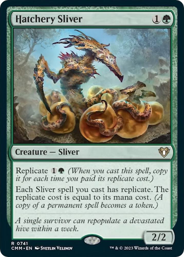 Hatchery Sliver [Commander Masters] 741