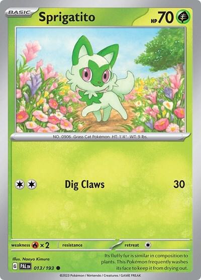 Sprigatito - 013/193 (Summer 2023 Collector Chest) [Miscellaneous Cards & Products] 013/193