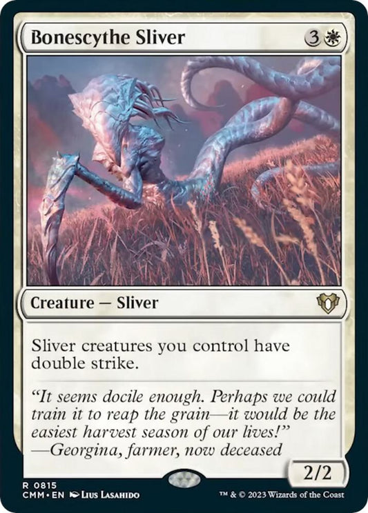 Bonescythe Sliver [Commander Masters] 815