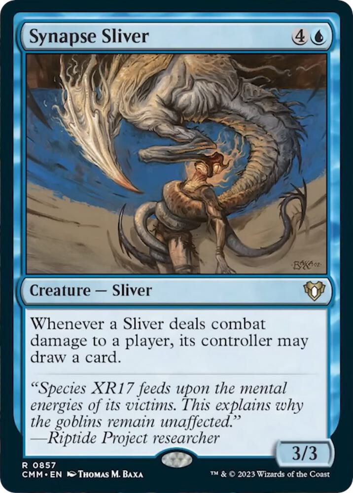 Synapse Sliver [Commander Masters] 857