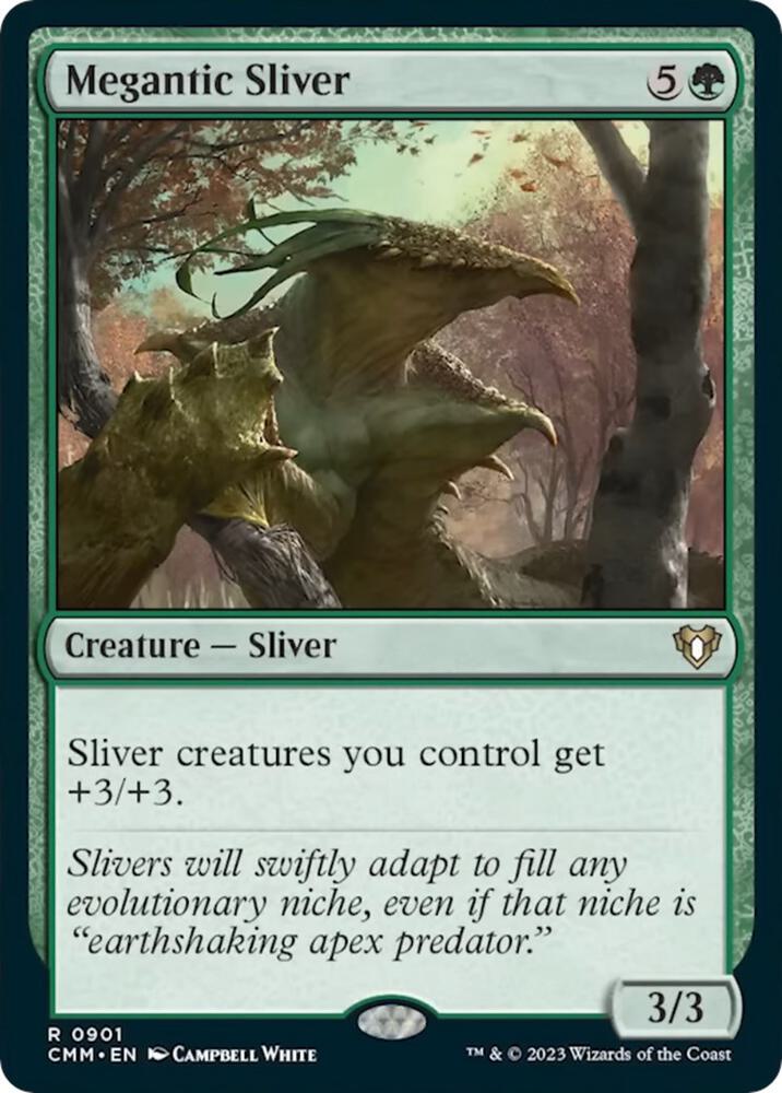 Megantic Sliver [Commander Masters] 901