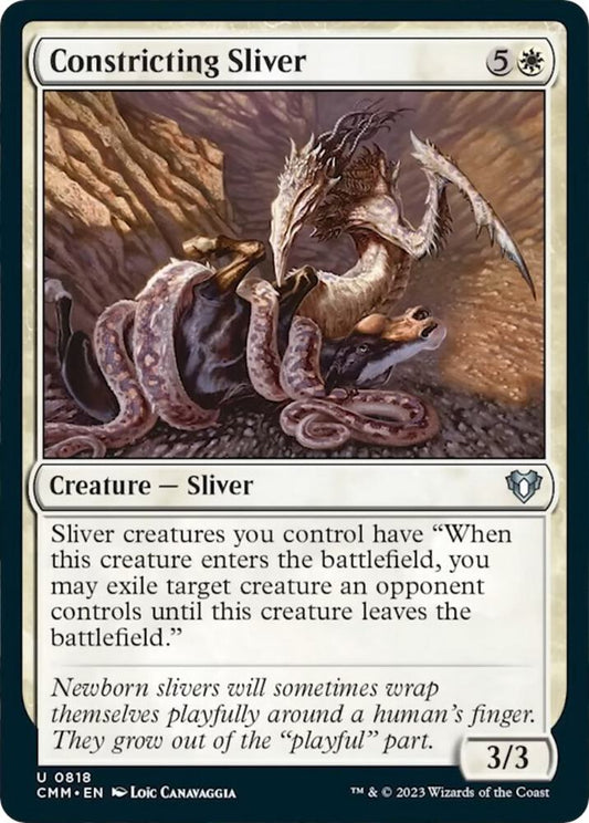 Constricting Sliver [Commander Masters] 818