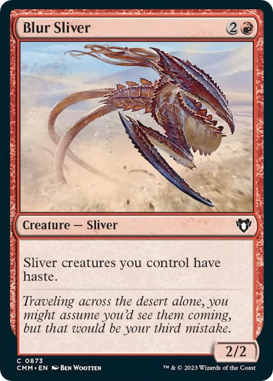 Blur Sliver [Commander Masters] 873