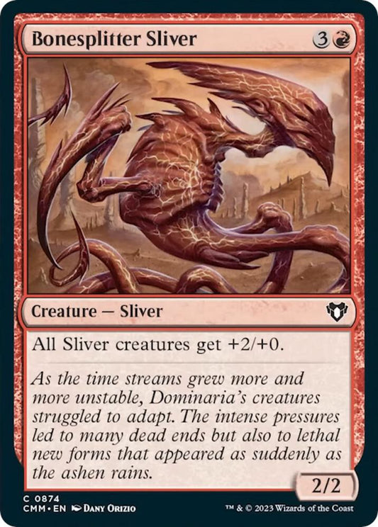 Bonesplitter Sliver [Commander Masters] 874