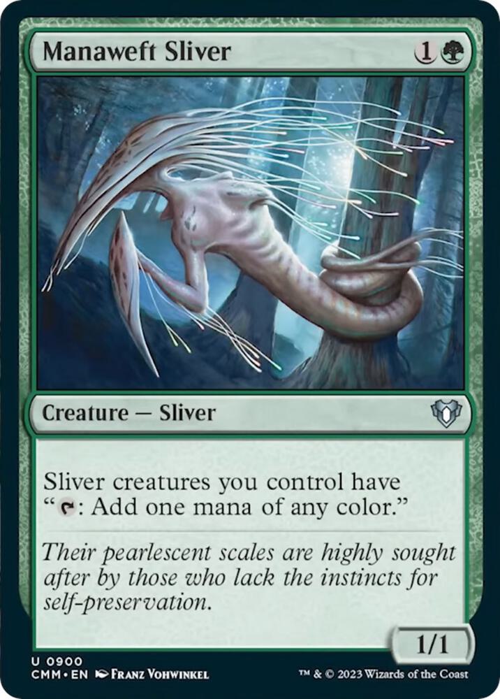 Manaweft Sliver [Commander Masters] 900