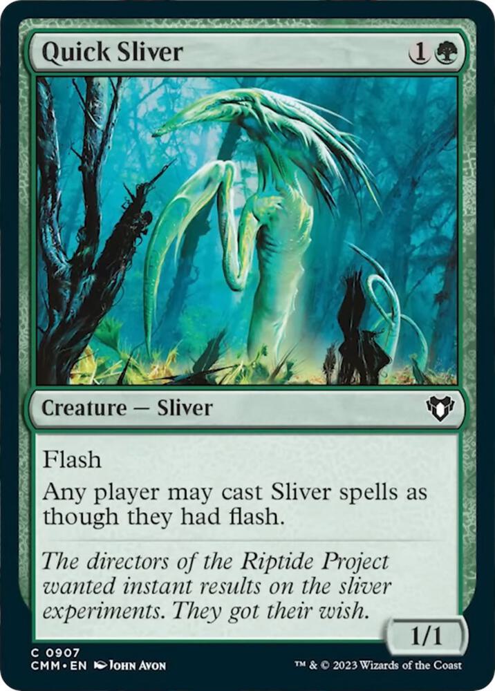 Quick Sliver [Commander Masters] 907