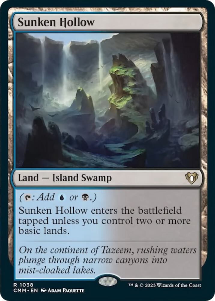 Sunken Hollow [Commander Masters] 1038