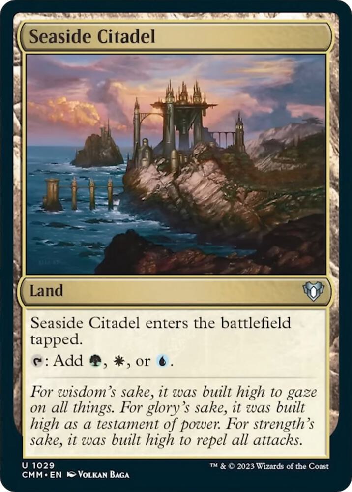 Seaside Citadel [Commander Masters] 1029