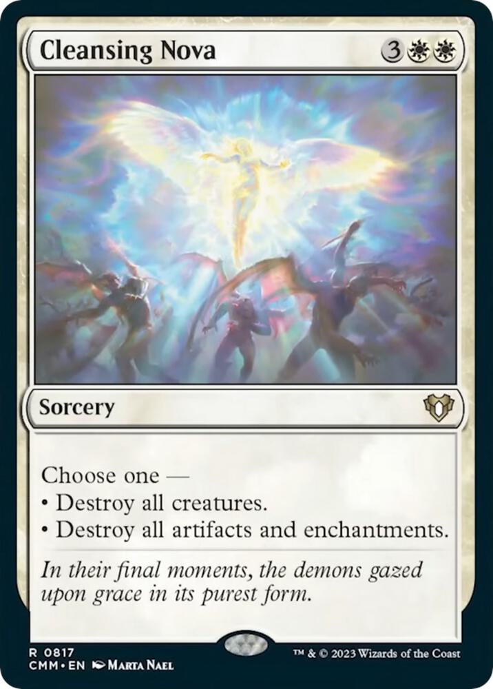 Cleansing Nova [Commander Masters] 817