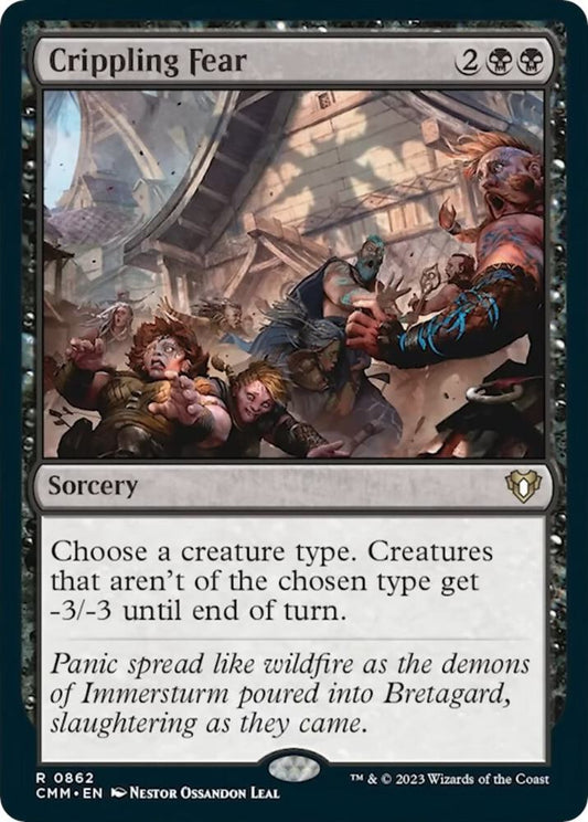 Crippling Fear [Commander Masters] 862