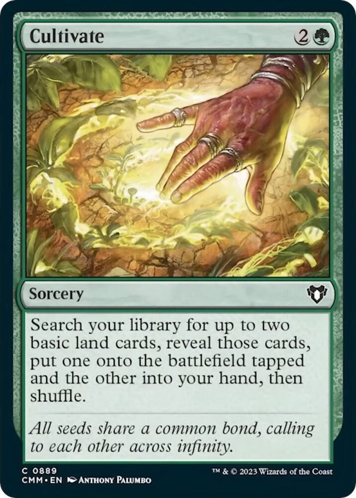 Cultivate [Commander Masters] 889