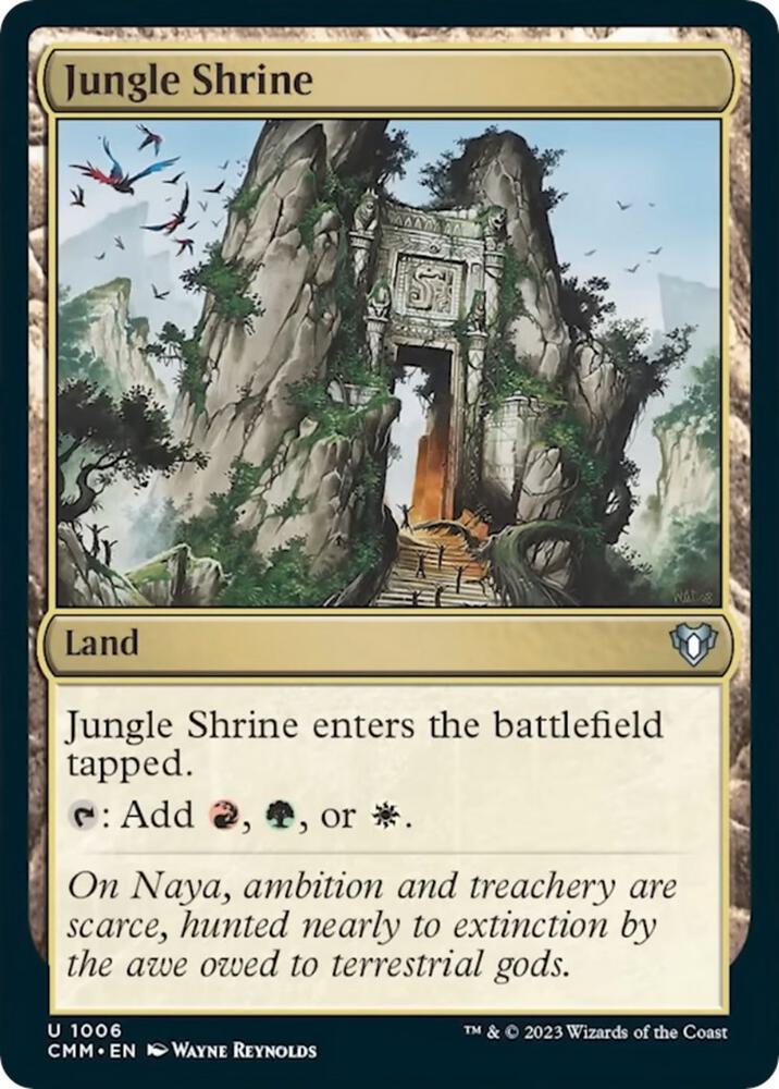 Jungle Shrine [Commander Masters] 1006