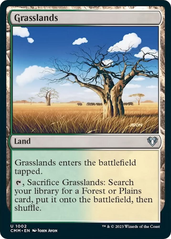 Grasslands [Commander Masters] 1002