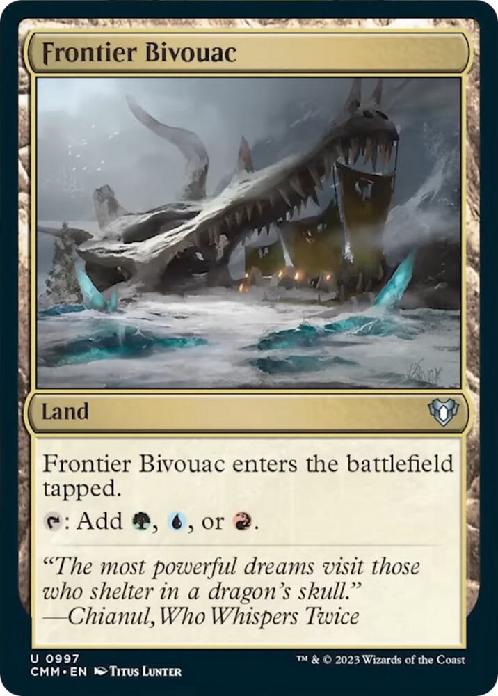 Frontier Bivouac [Commander Masters] 997