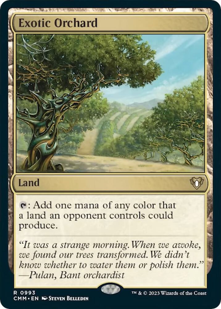 Exotic Orchard [Commander Masters] 993