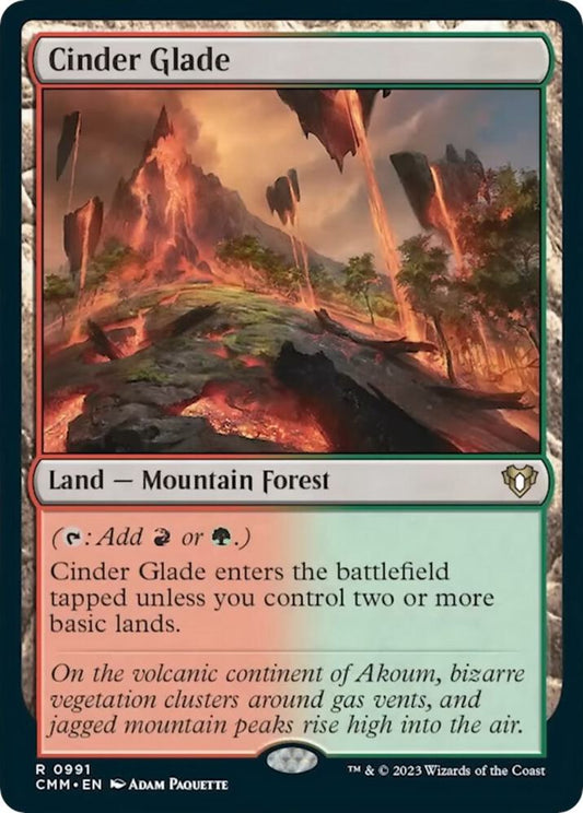 Cinder Glade [Commander Masters] 991