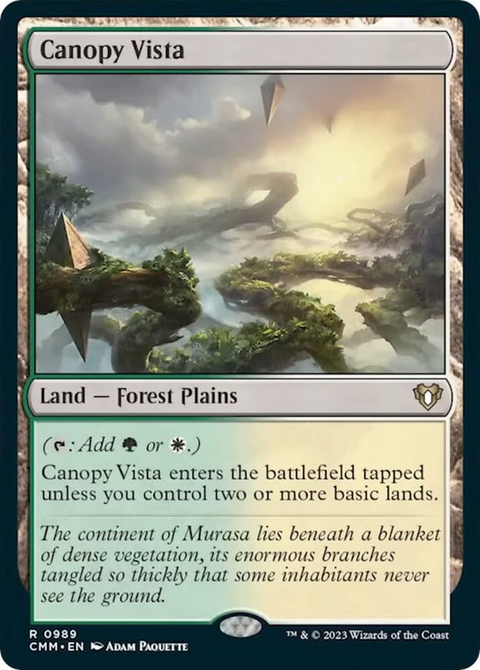Canopy Vista [Commander Masters] 989