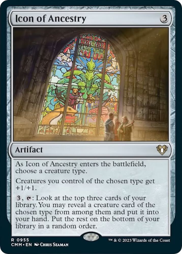 Icon of Ancestry [Commander Masters] 955