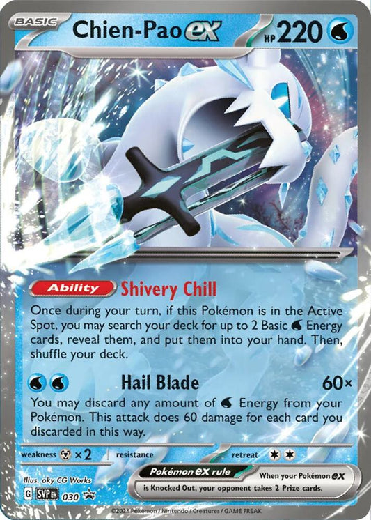 Chien-Pao ex - 030 [SV: Scarlet & Violet Promo Cards] 030