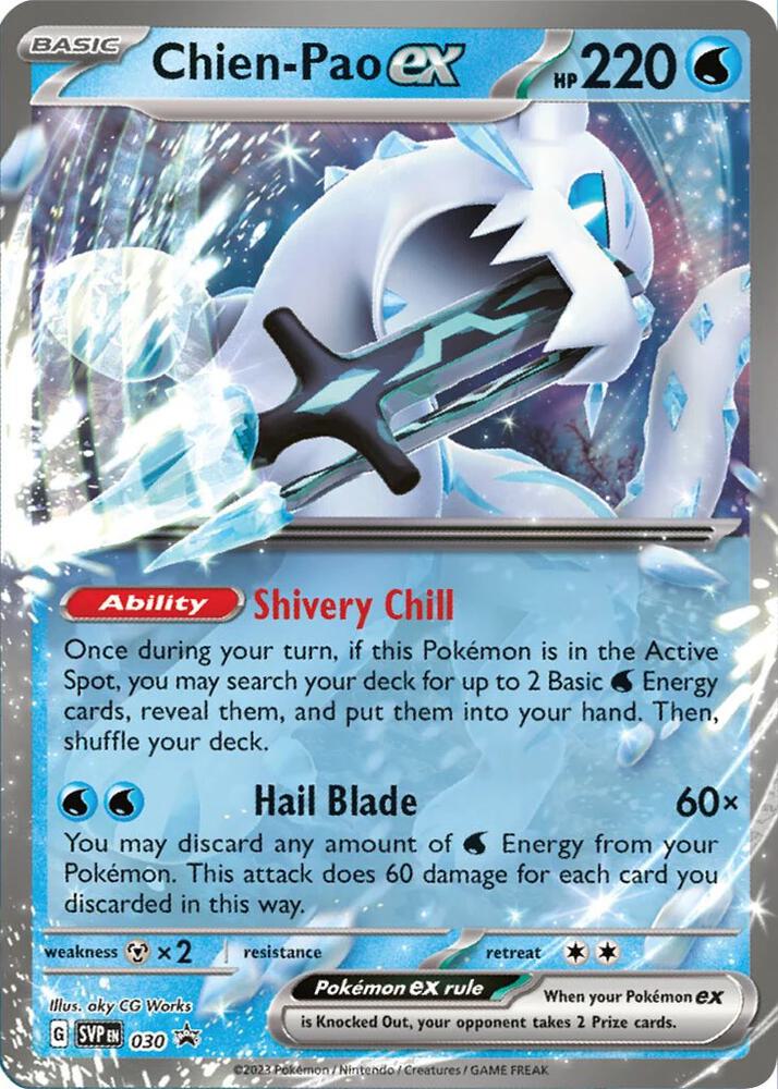 Chien-Pao ex - 030 [SV: Scarlet & Violet Promo Cards] 030