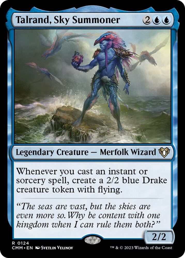 Talrand, Sky Summoner [Commander Masters] 124