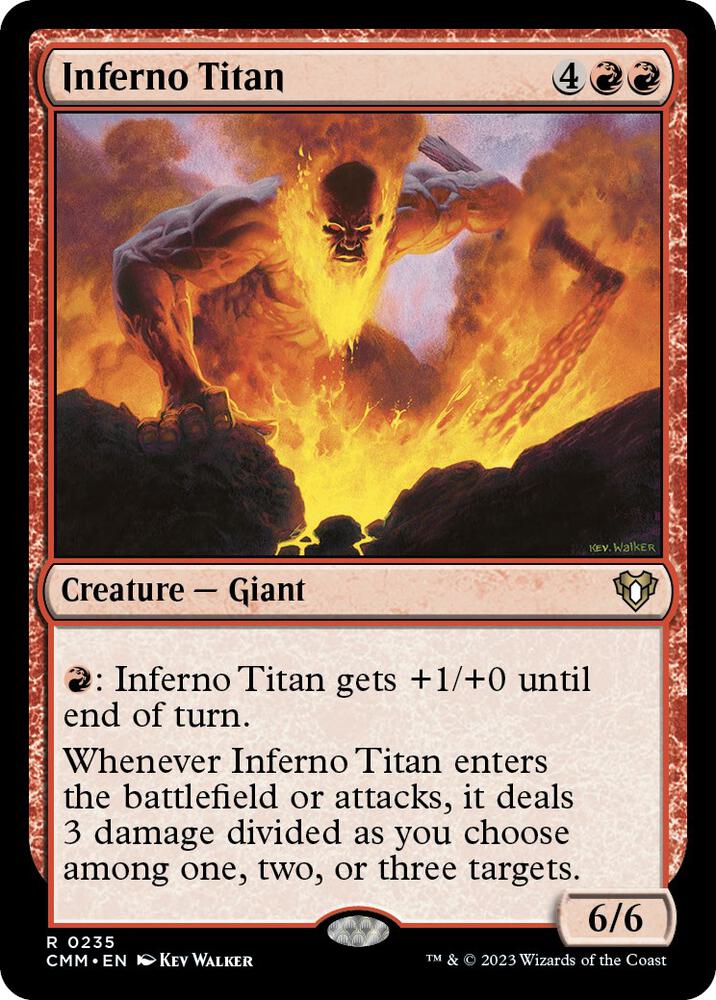 Inferno Titan [Commander Masters] 235