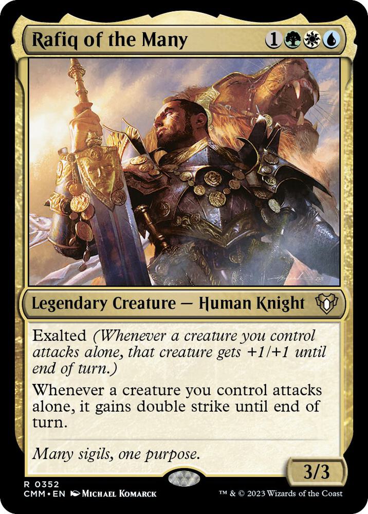 Rafiq of the Many [Commander Masters] 352