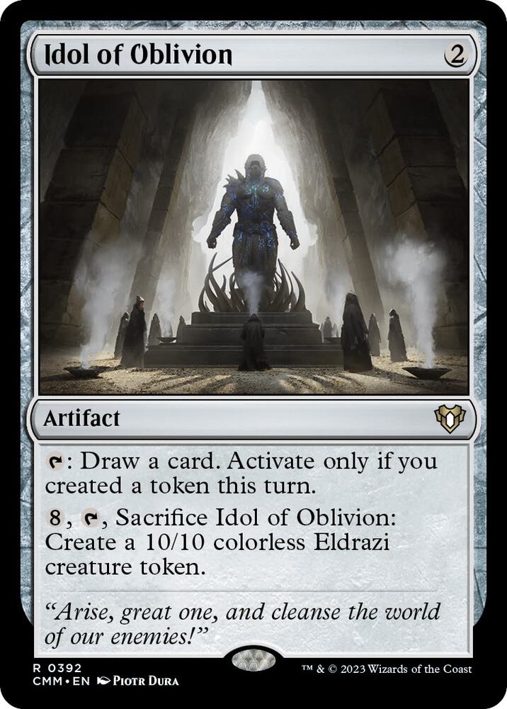 Idol of Oblivion [Commander Masters] 392