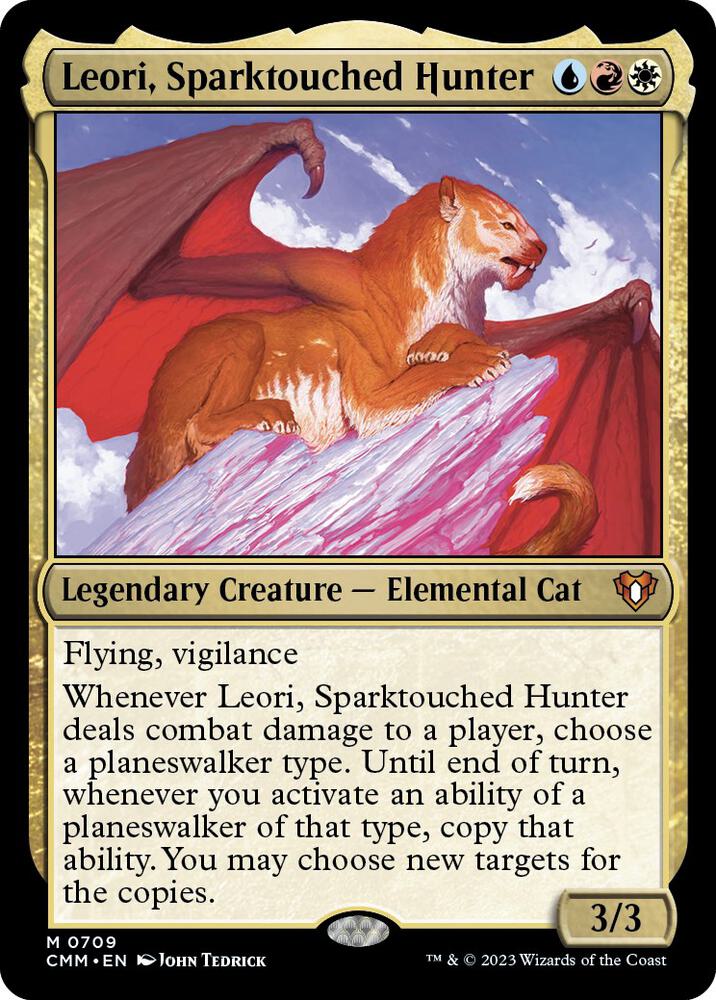 Leori, Sparktouched Hunter [Commander Masters] 709