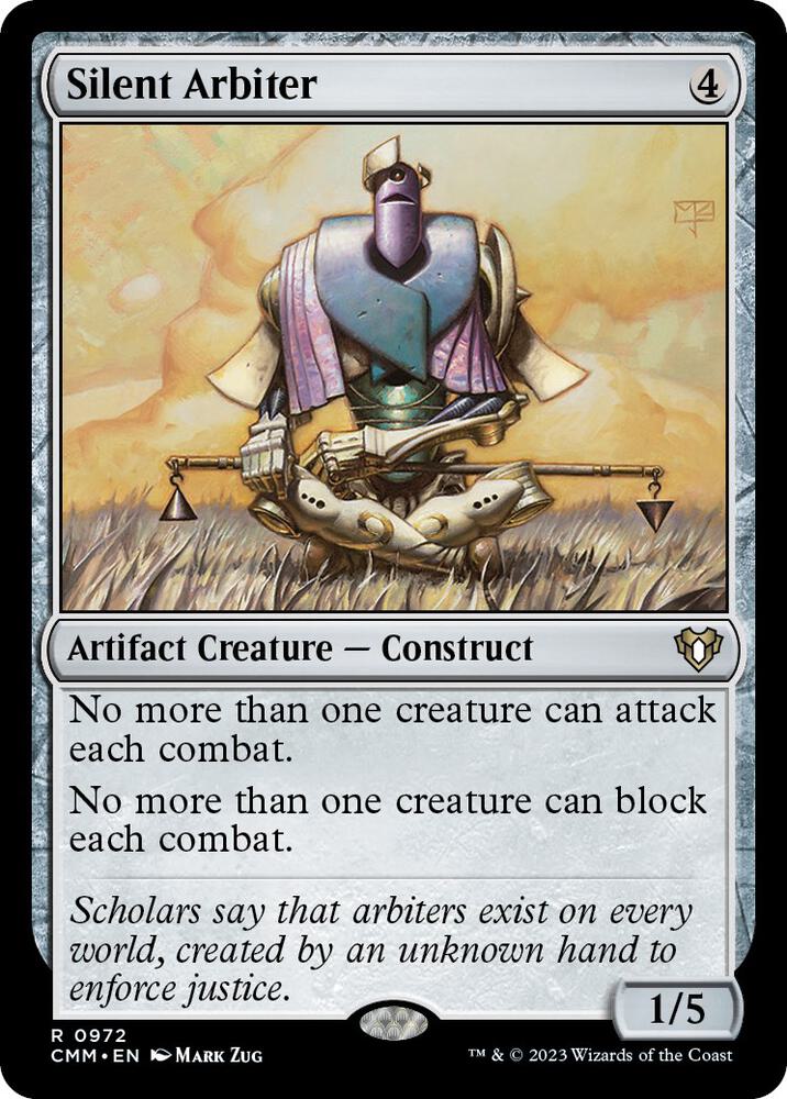 Silent Arbiter [Commander Masters] 972