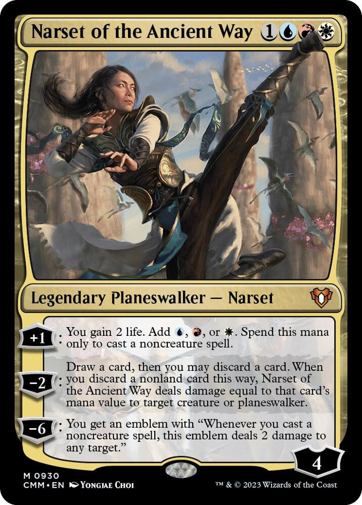 Narset of the Ancient Way [Commander Masters] 930
