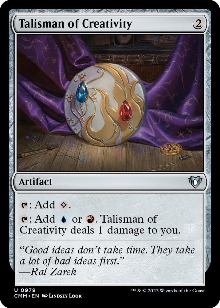 Talisman of Creativity [Commander Masters] 979