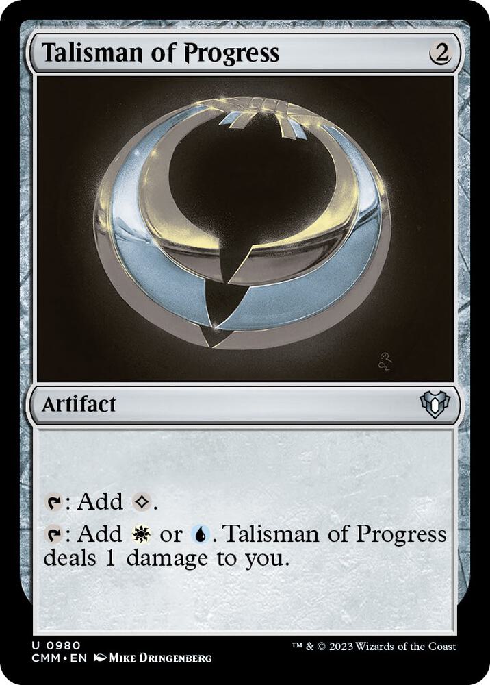 Talisman of Progress [Commander Masters] 980