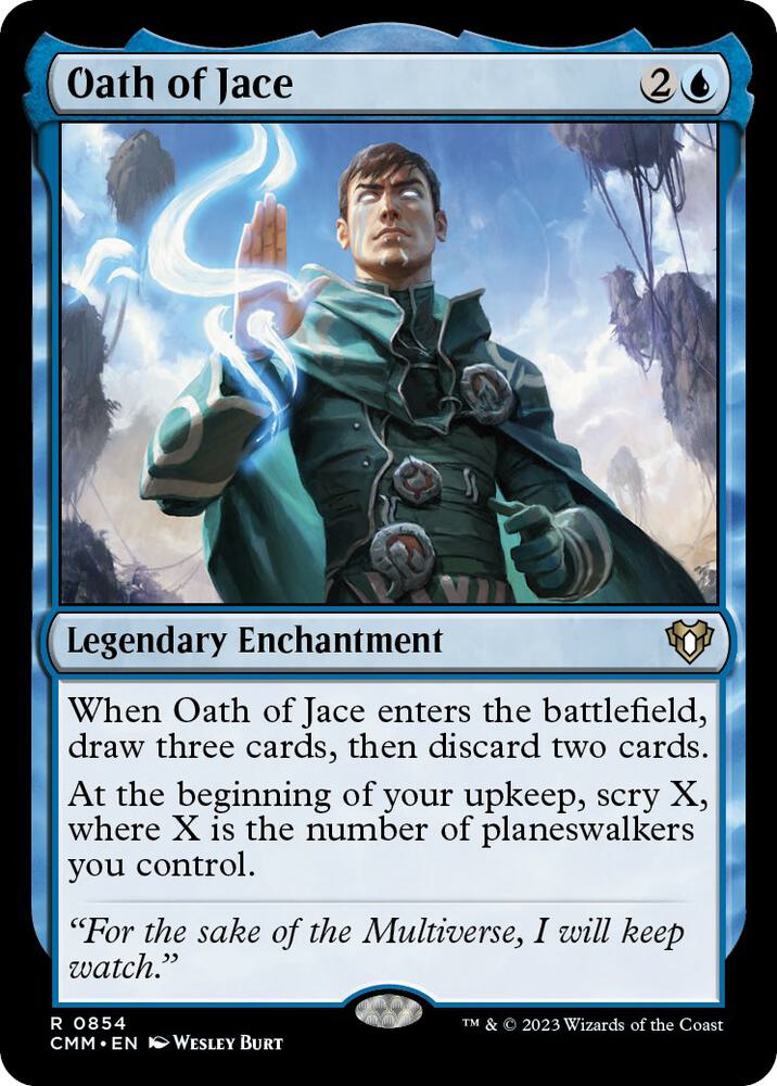 Oath of Jace [Commander Masters] 854