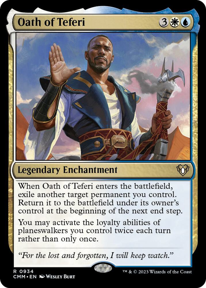 Oath of Teferi [Commander Masters] 934