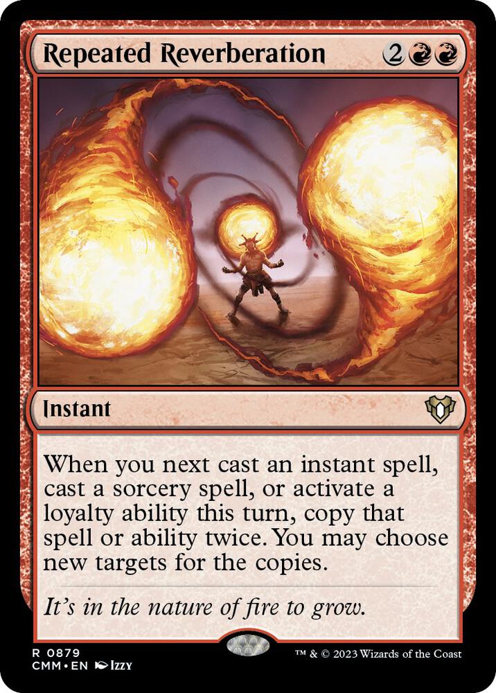 Repeated Reverberation [Commander Masters] 879